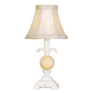  Mario Lamps 05M685 Mini Table Lamp, White Wash