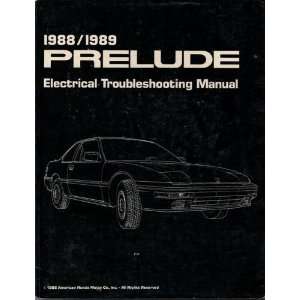   Troubleshooting Manual Inc. American Honda Motor Co. Books
