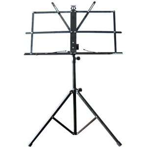   Foldable Metal Sheet Music Holder Stand With Carry Case Electronics