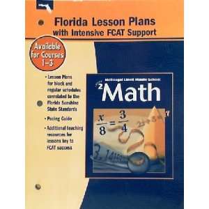   Intensive FCAT Support (McDougal Littell Middle School Math Course 2