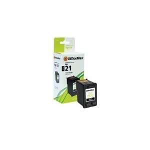 OfficeMax Black Ink Cartridge Compatible with HP 21 (C9351AN) OM00926