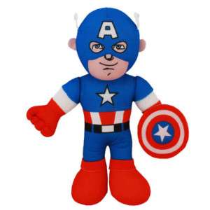 Superhero Squad Marvel Captain America Plush 18 INCHES  