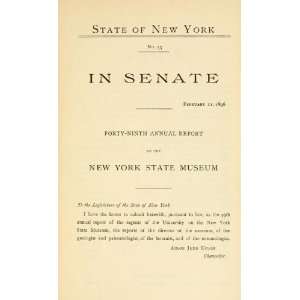  Annual Report Of The Regents New York State Museum Books