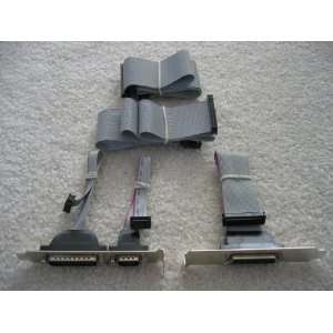  Standard PC IDE floppy serial parallel cable set 