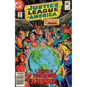    Justice League America #210 When a World Dies Screaming Books