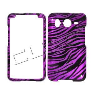 Hot Pink Zebra SKIN HARD COVER CASE 4 HTC Inspire 4G  
