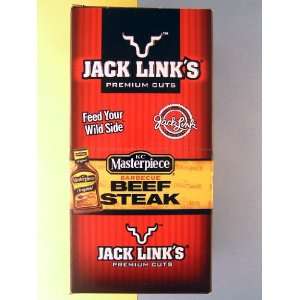  Jack Links Beef Steak, Barbecue, 1 Ounce Packages (Pack 