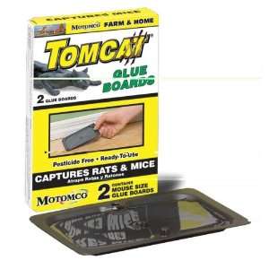  MOTOMCO RODENT TOMCAT MOUSE GLUE BOARD 2PK Patio, Lawn 