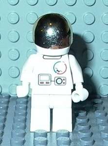 Lego SPACE minifig Shiny Gold Visor Nasa Astronaut  