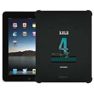 Kevin Kolb Signed Jersey on iPad 1st Generation XGear Blackout Case 