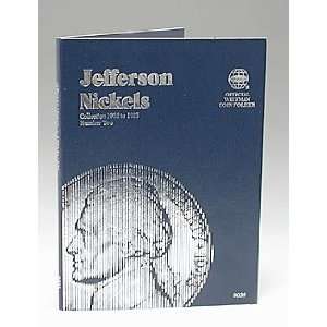    Whitman   Folder Jefferson #2 1962 (Coin Collecting) Toys & Games