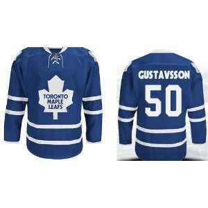  Toronto Maple Leafs Blank #50 gustavson Blue NHL Authentic 