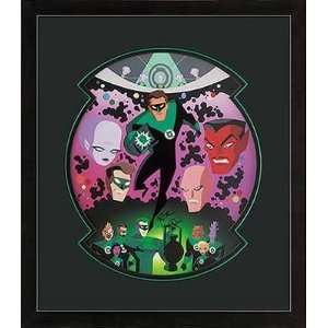 Green Lantern In Brightest Day Hand Painted Cel 21 x 24 