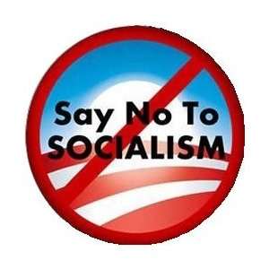    SAY NO TO SOCIALISM   1.25 MAGNET 