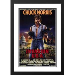 Invasion U.S.A. 20x26 Framed and Double Matted Movie Poster   Style A