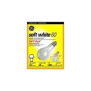  4 Pack of SAF T GARD 60W SW BULB 2/PK