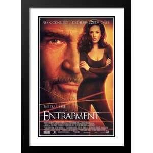  Entrapment 32x45 Framed and Double Matted Movie Poster 