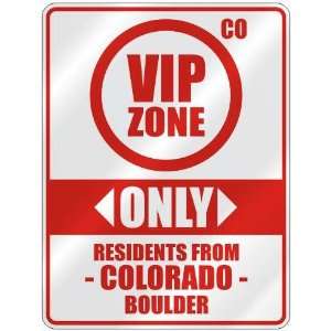 VIP ZONE  ONLY RESIDENTS FROM AURORA  PARKING SIGN USA CITY COLORADO