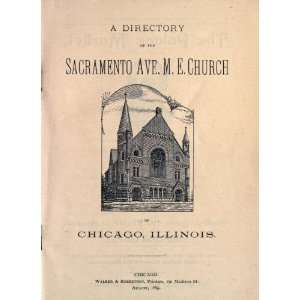   Church Of Chicago, Illinois Ill.) Sacramento Ave. M. E. Church
