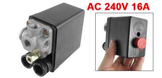   240V 16A 4 Port Air Compressor Pressure Switch 175 PSI 12 Bar  
