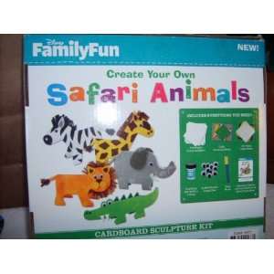 Disney Family Fun Create Your Own Safari Animals Toys 