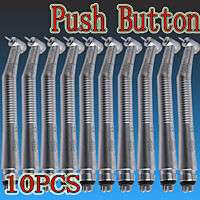 10 Dental High Speed Handpiece push button Standard 4 H  