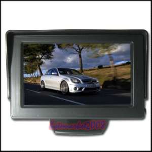 TFT LCD Car Reverse Monitor DVD VCR CCTV Camera  