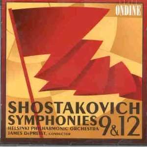    Symphonies 9 & 12 Dmitry Shostakovich, James DePreist Music