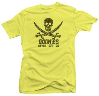 Goonies Never Say Die Chunk Retro 80s Movie T shirt  