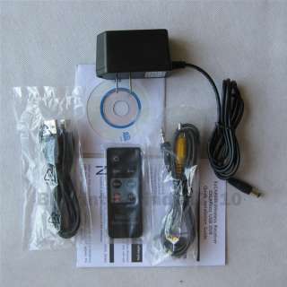 USB Wireless 4Channel Camera DVR Receiver Motion Detect  