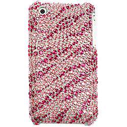 iPhone 3G/ 3GS Pink Zebra Diamond Rhinestone Case  
