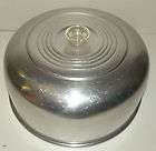 vintage aluminum cake plate cover 11 lid baking plastic lucite