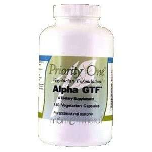 Priority One Alpha GTF 180 Vegetarian Capsules Health 