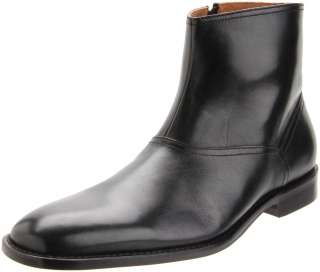  Murphy Mens Knowland Black Side Zipper Casual Dress Ankle Boots  