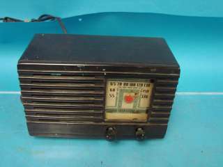Vintage Art Deco Philco Tube Radio Model TH 4 Parts Set Transitone AM 