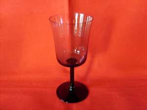 Fostoria Princess Gray Crystal (1) Wine Glass  
