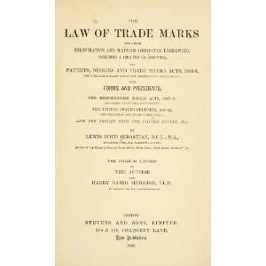  The Law Of Trade Marks And Their Registration And Matters 