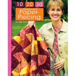  5420 10 20 30 Minutes to Learn Paper Piecing Quilt Book by 