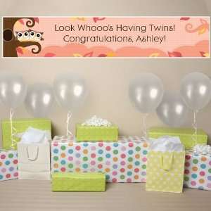  Owl Twins   Look Whooos Having Twins   Personalized Baby 