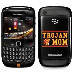 USC Trojan Mom on BlackBerry Curve 8520 8530 Phone Cover (Black)