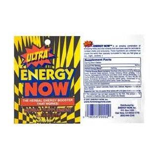  ENERGY NOW GINSENG HERBAL SUPPLEMENT 36 PACKS Health 