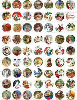   Collage & Image Sheets Vintage Christmas Halloween Apothecary Labels