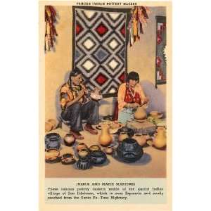  Native American Pottery Makers, San Ildefanso Indians 