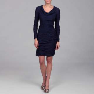 Miss Sixty Womens Sapphire Textured Knit Dress  