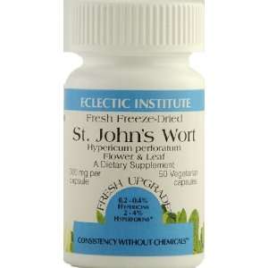   Johns Wort 300mg 45 Caps ( Flower and Leaf )   Eclectic Institute Inc