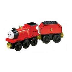 Talking James Wooden Train Engine Toy  