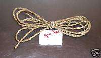 25 1/8 NATURAL GRASS Rope bird toy parts parrots cage  