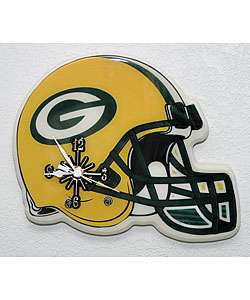 Green Bay Packers Helmet Clock  