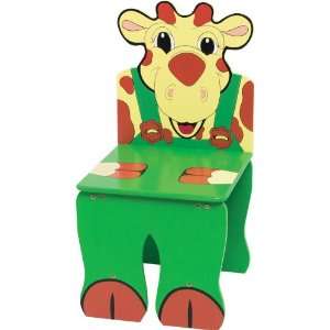    Wyndham House Hand Painted Childrens Giraffe Chair