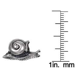 Signature Moments Sterling Silver Snail Bead  